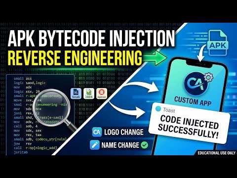 Android Reverse Engineering: Injecting Custom Code into an APK