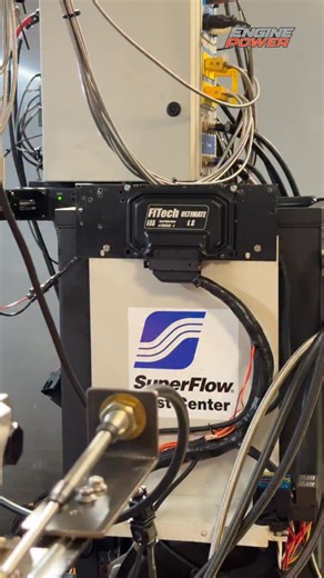 What do you do when @fitech_efi sends you there’s brand new 4500 flange Nemesis EFI unit?? You put it on the first thing you can! (yes we have too much time on our hands😂) We dropped this on our recent 427ci LS just to have some fun but are pretty excited to run this on its own later on. Would you guys want to see a run with this 4500 throttle body? Drop a comment with an answer! #enginepower #enginepowertv #engines #engine #v8 #v8power #v8sound #engineparts #dyno #dynotuning #dynotest #engineb