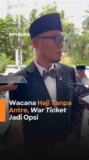 Wamen: “Kita sedang memikirkan model war tiket supaya haji tanpa antre… Tapi tentu saja kita juga harus memastikan yang sudah lama antre… Ada yang antre sekarang 5,7 juta orang. Bagaimana melindungi mereka?”----Pertanyaan itu sendiri sudah membunuh logikanya sendiri, karena sistem war tiket justru TIDAK melindungi 5,7 juta orang itu.Malah sebaliknya. Yang sudah nunggu 10–20 tahun harus ikut “perang” online dari nol.Siapa yang menang? Yang paling cepat klik, punya bot, koneksi 5G, atau bayar tim 