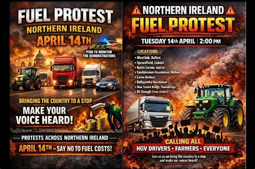 Police are 'monitoring the situation' as rumours surface of fuel price protests on Tuesday