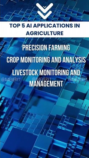 Top 5 AI Applications in Agriculture: Farming with Technology! #FarmingRevolution #SmartFarming