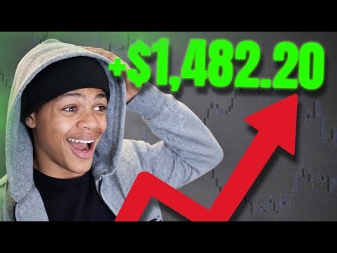 Making $1,482.20 in 7 MINUTES (Day Trading)