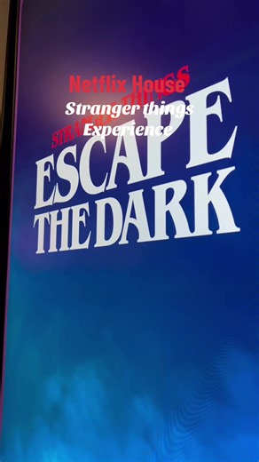 Stranger Things Experience at Netflix House in Dallas