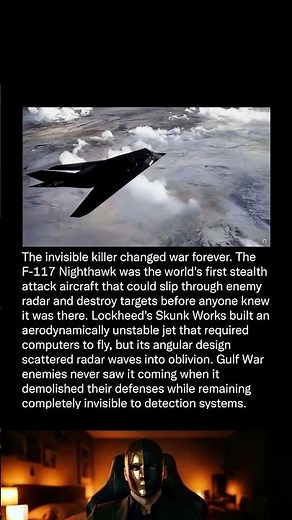 The Plane That Made Radar Useless #stealth #military #aviation