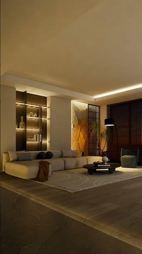 Enscape Walkthrough | Living Room Realistic Animation