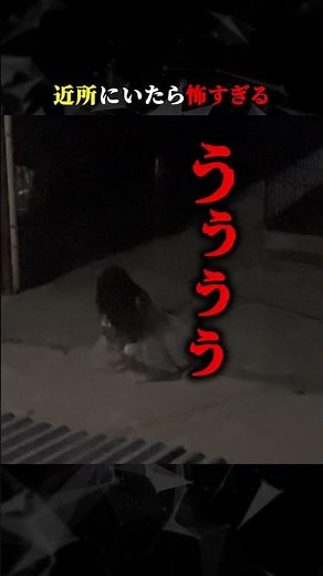 近所にいたら怖すぎる #ホラー #怖い #心霊 #幽霊