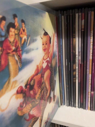 Purple - Stone Temple Pilots. After their big debut, how does a grunge band follow up, with one of the best albums in the genre, that’s how. 1994’s Purple is a showcase of how versatile STP really were. With mammoth tracks from their discography like ‘Interstate Love Song’ ‘Big Empty’ and the widely successful, ‘Vasoline’. This version is pressed on a recycled vinyl. #vinyl #music #musiccollection #musiccollector #vinylcollection #vinylcollector #record #recordcollection #vinyltok #musictok #tre