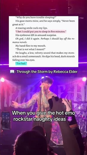 When you give the hot emo rockstar naughty ideas 😈