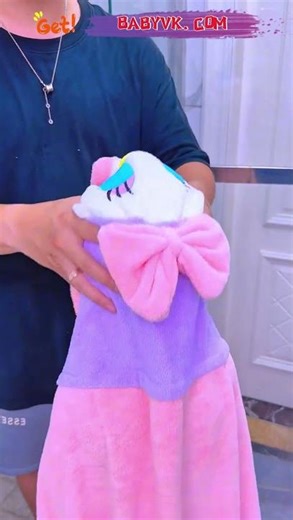 Hooded Baby Towel: Soft, Absorbent & Cozy for Chilly Days #BabyCare