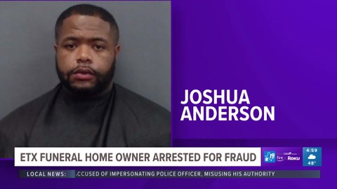 East Texas funeral home owner accused of defrauding elderly woman through signing insurance policy