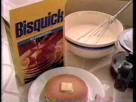1990 Bisquick Pancake Commercial