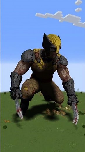 Wolverine’s NEW Game Suit in Minecraft | #Wolverine #MarvelsWolverine #Minecraft