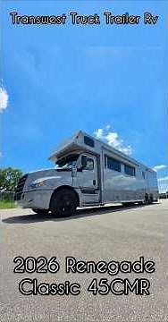 45 Feet of Luxury & 600 HP! | 2026 Renegade Classic 45 CMR