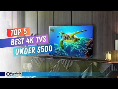 ▶️ Top 5 Best 4K TVs Under $500 (2025) 📺 | Sharp, Smart & Super Affordable!