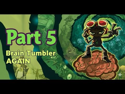 Psychonauts (2005) Gameplay Walkthrough Part 5: Brain Tumbler Third Visit