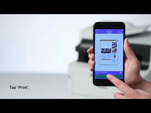 How to print using Brother iPrint&Scan app
