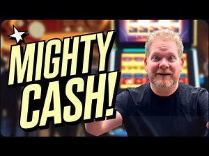 WOW! I Hit an AWESOME win on Mighty Cash Slot Machine!