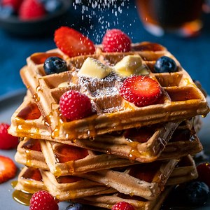 The Best Vegan Waffles