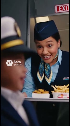 Toddler Airline Captain Refuses Baby Food… Until Nuggets Save the Flight 😂✈️ #ViralShorts#FunnyKids