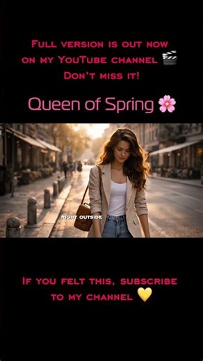She didn’t expect this… 🌸 Queen of Spring