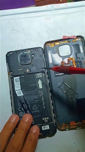 redmi note 9 remove back panel 👉📱👌#mobilerepair #mobilerepair #tech #smartphone