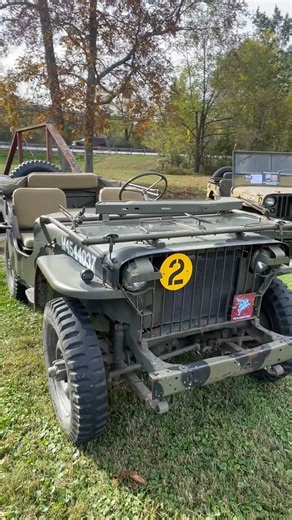 Slat Grille 🍒 Willys MB Jeep at 🍁Mason🍁Dixon show sponsored by #JeepsterMan #JeepParts #willysjeep #willysmbslatgrill Merlin🧐 | Jeepster Man