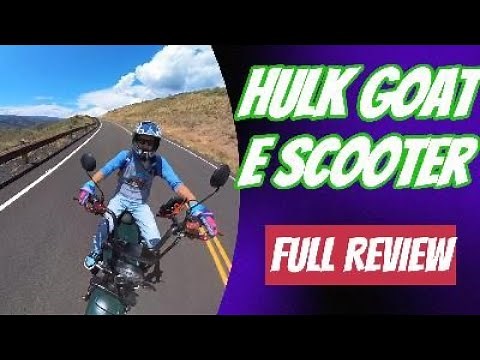 Hulk Goat Electric Scooter: Full Review