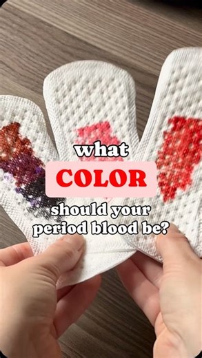 Nicole Jardim on Instagram: "PERIODS 101 - WHAT SHOULD MY PERIOD LOOK LIKE? ⁠ ⁠ Menstrual fluid consists of sloughed-off endometrial tissue, red blood cells, and other fluids.⁠ ⁠ A relatively wide range of reds can be used to describe healthy menstrual blood.⁠ ⁠ These include ruby, berry, cherry, currant, crimson, scarlet, and rose, so don’t worry if your blood isn’t fire-engine red.⁠ ⁠ (This is reminding me of those swatches you stare at for hours when trying to decide on a new paint color for 