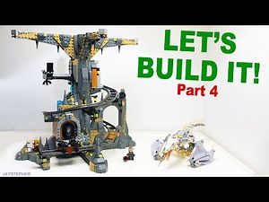 LEGO Harry Potter 2023 Gringott's Wizarding Bank: Collectors' Edition 76417 Unboxing & Build Part 4