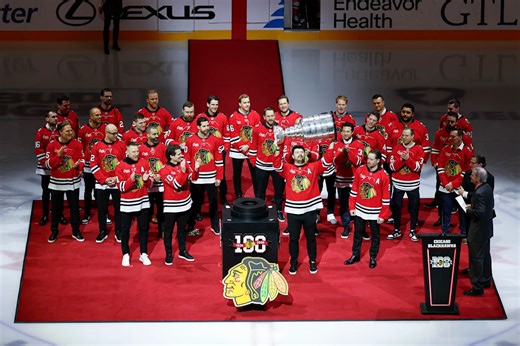Seeing “The Banner Years” Alumni Is Motivating To Young Blackhawks Players