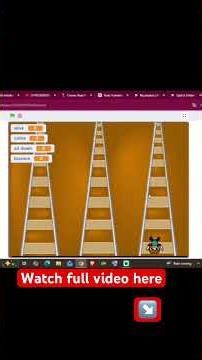 How To Create A Subway Surfer Game Using Scratch #shorts #viralshort #programming