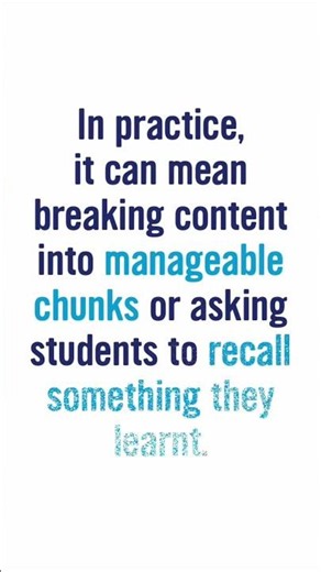 Cognitivism for teachers | The Learning Sciences in the Secondary Classroom