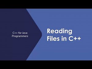 File Reading in C++
