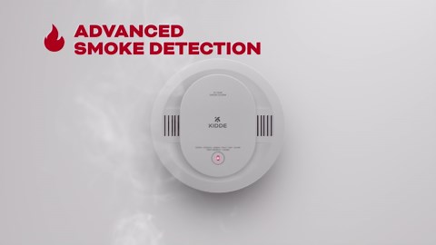 Kidde 10-Year Battery Powered Smoke Detector with Photoelectric Sensor (3-Pack) 21031468 21031468
