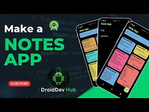 Make a Notes App in Android Studio using Room Database 2024 | JAVA