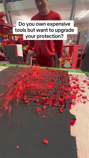 4.3M views · 31K reactions | Why spend all that money on tools without proper protection? 樂 #tools #tool #toolprotection #customfoam #toolkit | Red Box Tools | Facebook