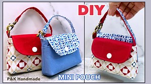 188K views · 1.8K reactions | Diy Cute Mini Pouch Sewing Tutorial | #diy #sewing #pouch #reels #sewingprojects #diyideas #pkhandmade #handmade #crafts #sewingtips | P&K Handmade | Facebook