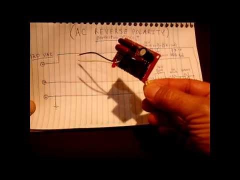 AC Reverse Polarity Indicator/Protection Circuit(120v/240v)