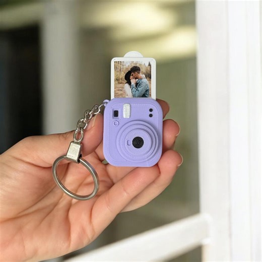 Mini Camera Keychain With Custom Photo – Personalized San Valentine Gift for Couples - Etsy New Zealand