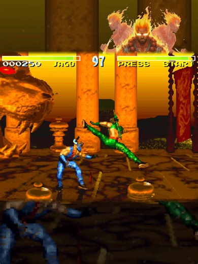 To perform an Ultra Combo in the SNES version of Killer Instinct , your opponent's health bar must be flashing red (Danger state). You must then start a combo and input the specific Ultra command as an