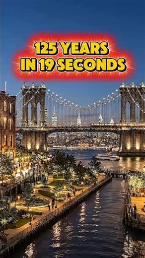 Birth of an Icon: Manhattan Bridge 🌉