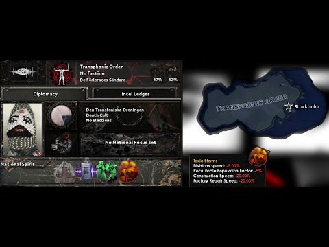 HOI4 From Men to Wolves Teaser: Death Cult reunifies Sweden