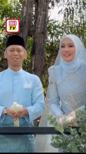 75K views · 750 reactions | Dua tahun berkenalan, primadona filem Melayu, Erra Fazira, 51, sah bergelar isteri kepada ahli perniagaan, Mohamad Ezwan Mohamad Zain, 44, dengan sekali lafaz pada jam 9.20 pagi tadi. Berita penuh: https://www.bharian.com.my/hiburan/selebriti/2025/12/1484047/erra-fazira-sah-isteri-ezwan-dengan-sekali-lafaz | Berita Harian Online | Facebook