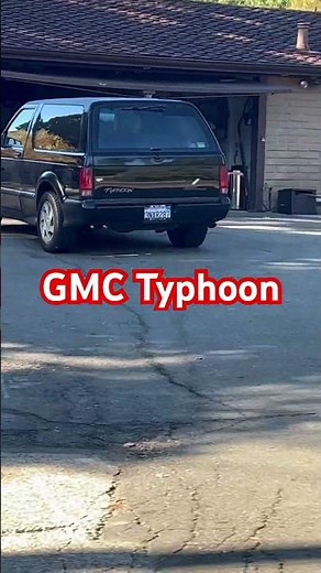 Rare! GMC Typhoon! 4.3 turbocharged V6 AWD. Bad rig. #gmc #syclone #typhoon #turbo #carculture