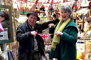 Shopkeeper finds fame after suggesting Union Jack G-string as alternative face mask