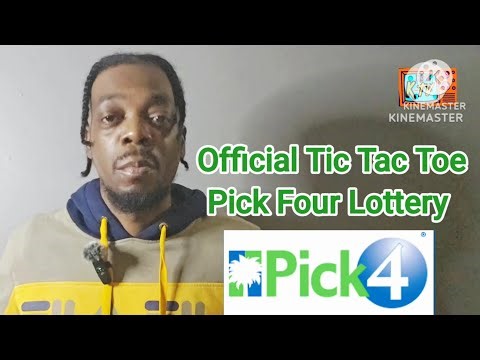 First Official Pick Four Tic Tac Toe lottery System #pickfourlottery #pick4