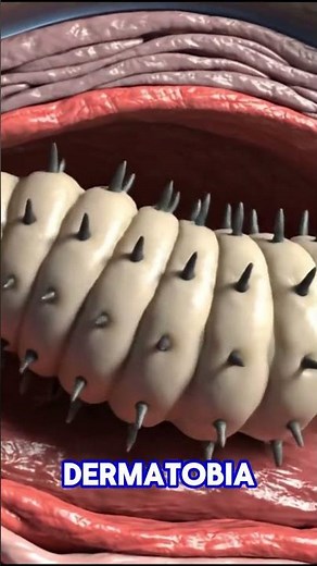 The Human Botfly #humanbotfly # #sciencefacts