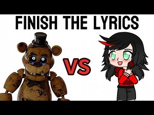 Can YOU finish more FNAF VS GACHA Songs!