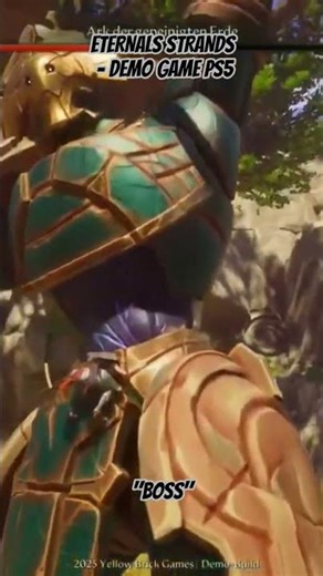 ETERNALS STRANDS - Demo Game PS5 (The BOSS)