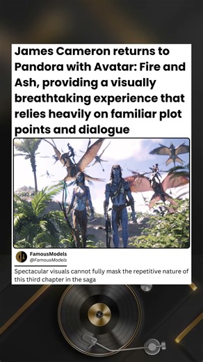 James Cameron returns to Pandora with Avatar: Fire and Ash, providing a visually breathtaking